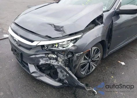 2016 Honda Civic Ex-L from USA, damaged, VIN 2HGFC1F77GH651824